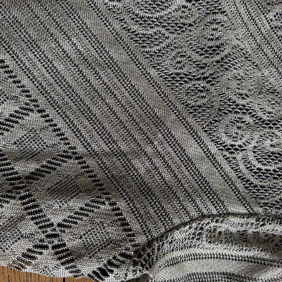 Vintage Georgio Sant Angelo Cocktail Dress SZ 20 Gold Black - Picture 7 of 8